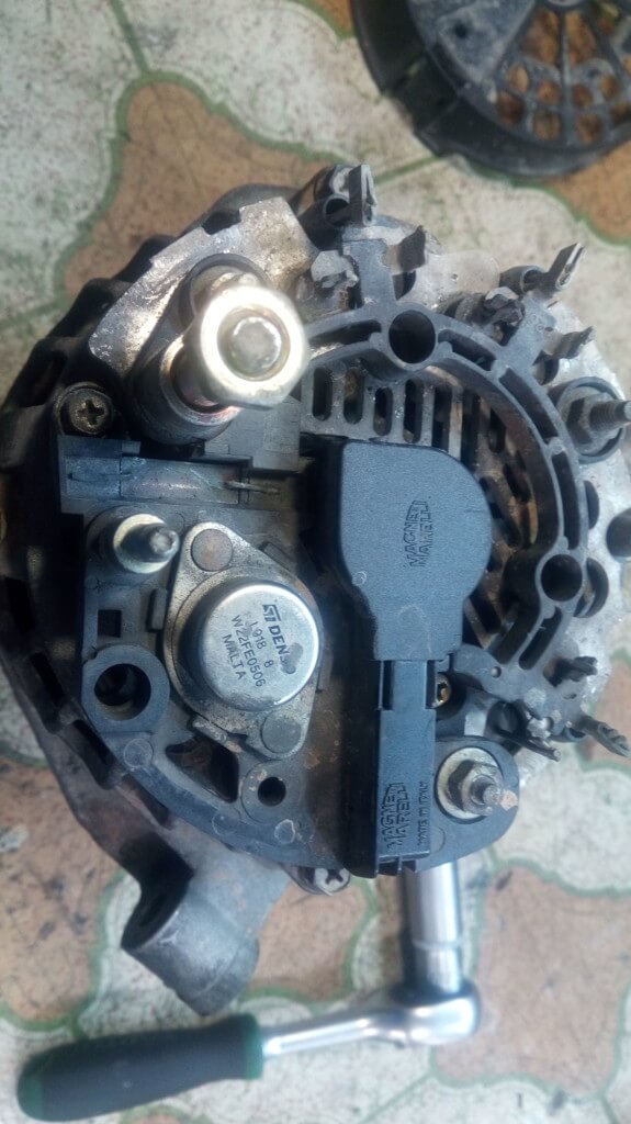 IMG 20180124 180338 575x1024 - Fiat Doblo 2009 1,3 JTD Мерцающий свет и ремонт генератора